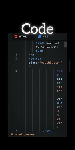 Animated form UI Design Using HTML & CSS | Beginner Friendly