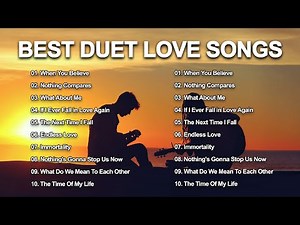 Top 50 Romantic Duet Love Songs Of All Time 💓 Best Duets Songs Male And Female 80's 90's