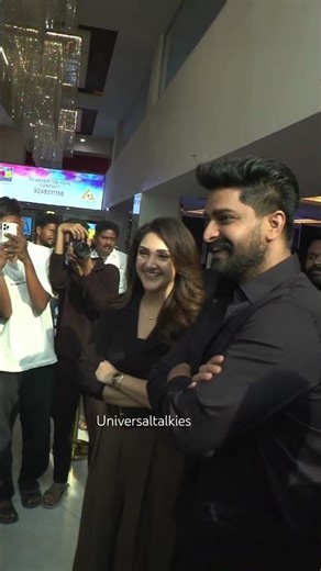 Hero Naga shourya and beautiful Sridevi Vijayakumar at bad boy karthik movie trailer launch event