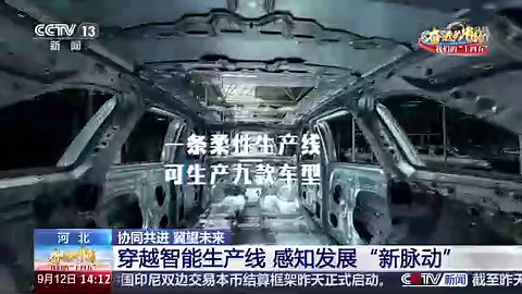 [奋进的中国 我们的“十四五”]协同共进 冀望未来 河北 穿越智能生产线 感知发展“新脉动”