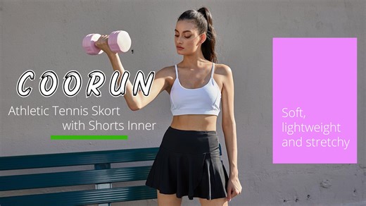 Watch Women's Active Skorts on Amazon Live