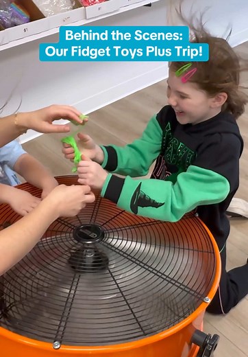DIY Slime Making at Fidget Toys Plus in Florida