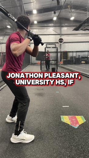 Kid puts the bat on the ball 🔥 #baseball #b3swingtraining @Johnathan Pleasant