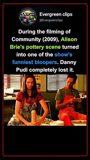 Alison Brie's Funniest Community Blooper 😂 #movie