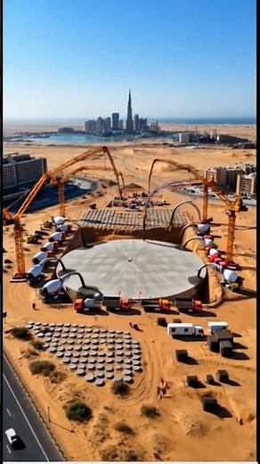 Building the BURJ KHALIFA: Desert to World's Tallest Building! 🏗️🌆 | Epic Construction Timelapse