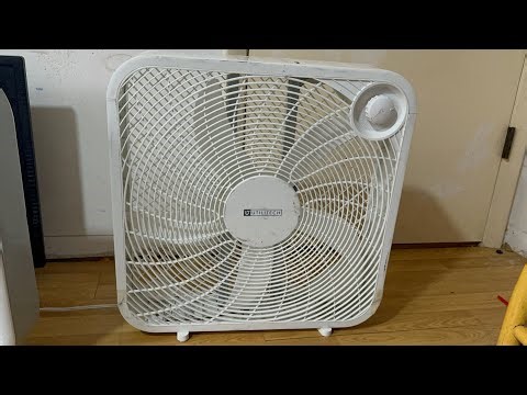 Utilitech Box Fan Test (1080p 60fps)
