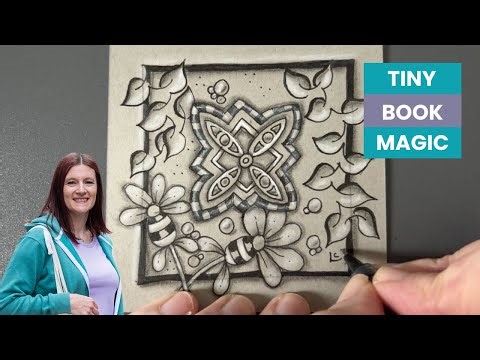 The Tiny Book of Tangle Magic: Step by Step Tutorial