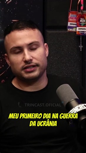 O primeiro dia no front, ali vi que a guerra não era brincadeira #podcast #guerra #ucrania #russia #front