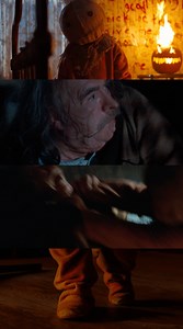 Old man Kreeg vs. Sam. 🎃 Now watch it on the big screen! #TrickrTreat | Trick 'r Treat