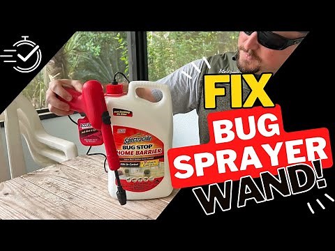 HOW TO Fix a Bug Sprayer Wand (Spectracide & Others) // Who knew it was so SIMPLE?!
