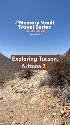 Tucson, Arizona 🧡 : Memory Vault #hiking #tucson #arizona #travelvlog