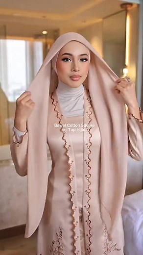 Tutorial bawal style simple sopan untuk pergi kenduri kawen 🩷 #tutorialbawal #tutorialbawalsimple #hijabstyletutorial #bawalcottonsquare #tophijab Tudung bawal cotton square premium cotton voile by TopHijab Nak order sini ya..👇 https://s.shopee.com.my/5AjHpprk5n | My TudunG.