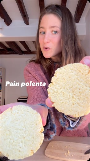 137K views · 2.1K reactions | PAIN POLENTA RAPIDE ++ Je propose aussi plein d’autres recettes d’alternatives au pain sur mon compte @zoe.nogluten si ça t’intéresse Je te remets les ingrédients en dessous  150g polenta fine 150g farine de riz 2 œufs 200g yaourt grec 1/2 cc bicarbonate Sel (et autres graines et épices si tu veux) | Zoe.nogluten | Facebook