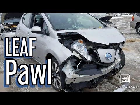 Nissan LEAF parking pawl manual release