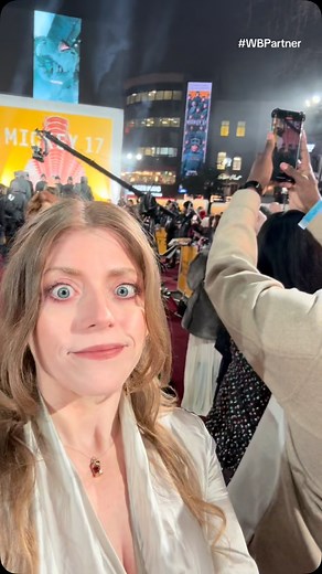 Megan Cruz on Instagram: "It was such an honor to attend the world premiere of @Mickey17 in London with @wbpictures #Mickey17 #WBPartner"