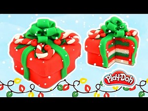 How to Make a Satisfying Play Doh Christmas Present Cake!