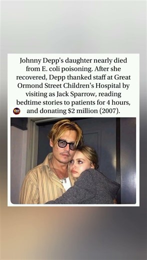 🏴‍☠️ Depp as Jack Sparrow: 4 hours with sick kids & $2M ❤️#shorts