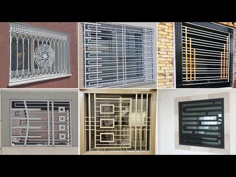 Latest Window Grill Design for Home 2024 | Grill Design for window