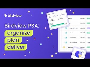 Birdview PSA: Plan, Manage, and Track Projects with Resource and Financial Visibility