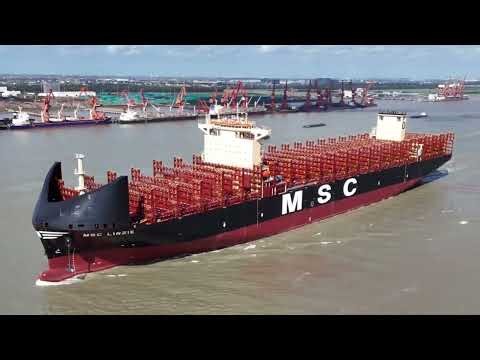 New Container ship sets sail
