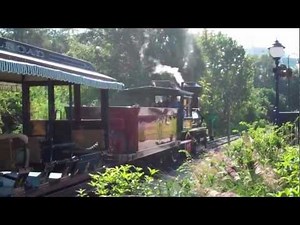 Walt Disney World Railroad's "Roy O. Disney" steam train leaves the Fantasyland Station