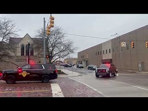 Funeral procession honors fallen Flint police officer Charles Redmond
