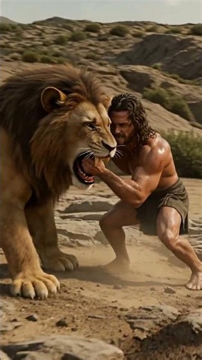 Samson Kills a Lion #love #motivation #faith #god #history #hope #jesus #jesuschrist
