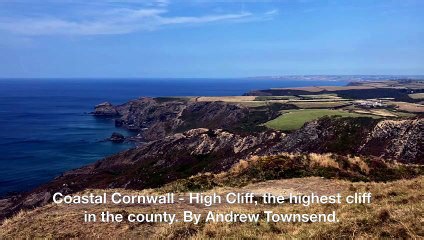 Coastal Cornwall - High Cliff, the highest cliff in the county by Andrew Townsend