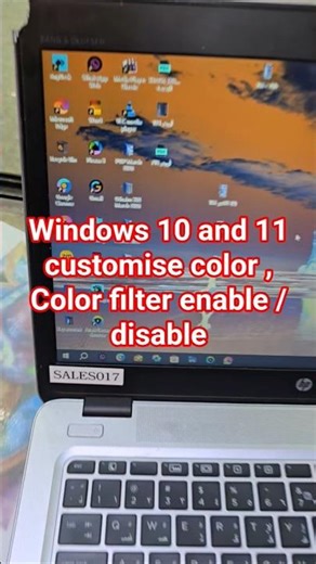 how to fix customise colour in #windows10 and windows11#color #colorfilter