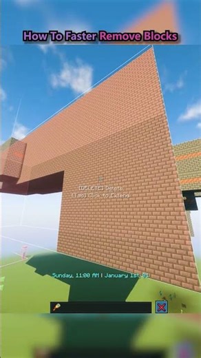 How To Faster Remove Blocks |Minecraft|