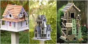 21 Decorative Birdhouses That Will Bring All the Birds to Your Yard