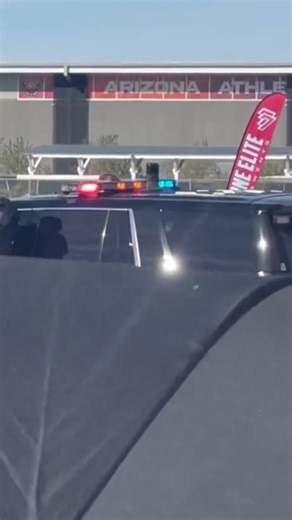 Dane Plote was scheduled to play a 7v7 football game Sunday at the Arizona Athletic Grounds, but when he and his parents arrived, they found dozens of officers breaking up a fight that had just broken out. Ford Hatchett spoke with Dane and his family about what they witnessed.