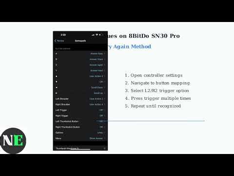 How To Fix 8BitDo SN30 Pro L2/R2 Not Working – Trigger Calibration & Button Mapping Guide