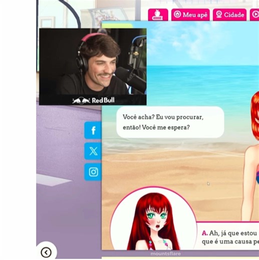 Mount joga Amor Doce: Aventura na Praia