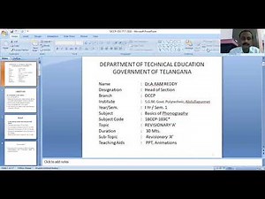 BASICS OF PHONOGRAPHY - LESSON-13
