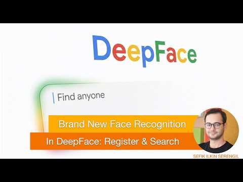 Brand New Face Recognition Functions in DeepFace: Register and Search