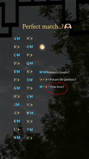 💖 Perfect Match Test – True Love Ya Future Partner? ✨🦋