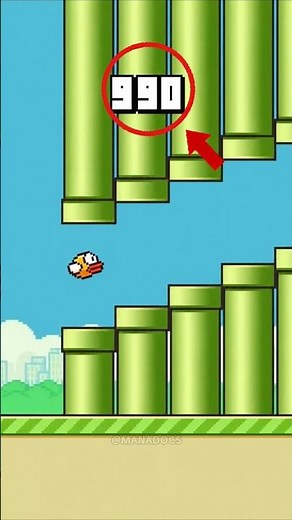What Happens at 999 Points in Flappy Bird? 😨