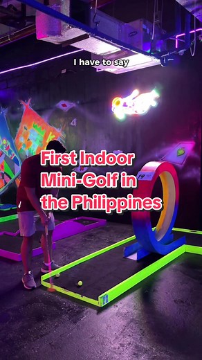 First Indoor Mini-Golf in the Philippines at Pat's Putts in Ayala Malls Manila Bay