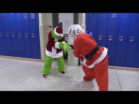 grinch vs santa