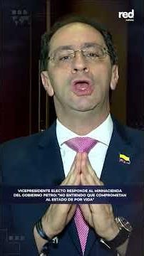 José Manuel Restrepo questions Petro administration: "I don't understand them committing the Stat...