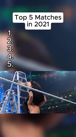 Top 5 WWE matches from 2021 | Austin Lane