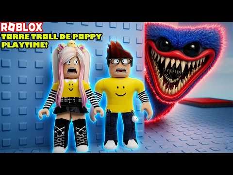 SOBREVIVE A LA TORRE TROLL DE LOS GUSANOS DE POPPY PLAYTIME! 😵