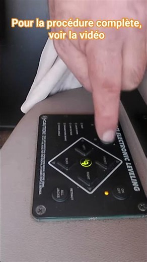Code de reprogrammation du nivellement d'un Vr