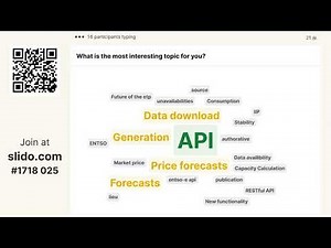 Webinar: Discovering the New ENTSO-E Transparency Platform