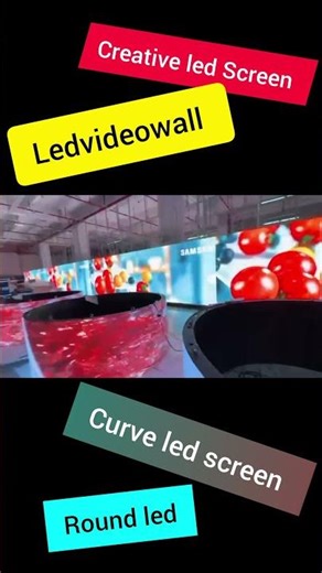 Next-Level Visuals with Creative Curved LED Screen 🔥 | Luxury Event Display