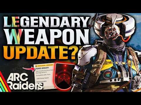 ARC Raiders New Legendary Weapon?! Future Update Is Important!