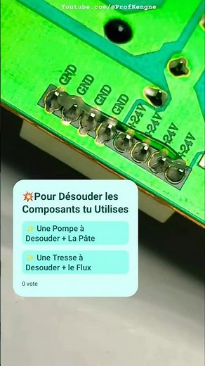 💥💥 Using a Desoldering Braid and Flux Makes Soldering on Electronic Boards Easier