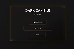 Dark Fantasy RPG UI Kit — Inventory, Menu & Settings | 2D GUI | Unity Asset Store
