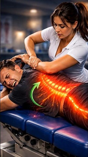 Real Spine Cracking Treatment Instant Back Pain Relief #backpainrelief #physiotherapist #painrelief